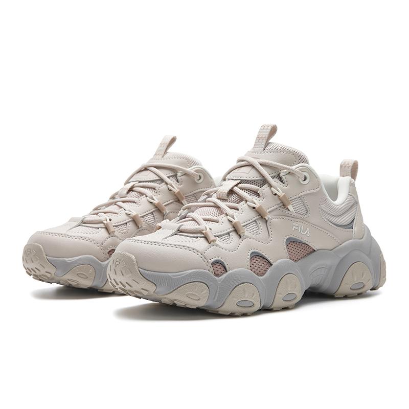 FILA FLUID 7 Height Increasing Chunky Sneakers Women's Pink Brown F12W612125FPR