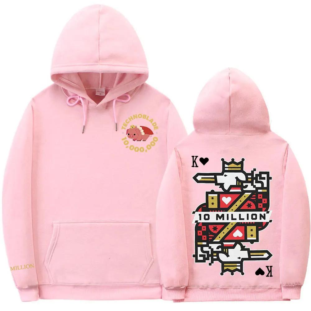 

Technoblade 10 Million Subs Merch Hoodie Men s Hooded Sweatshirt Fashion Casual Vintage Hip Hop Oversized Pullovers Streetwear S