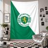 Arazzo da Parete FC Sporting CP Decorazione per la Casa Tessuto da Appendere a Parete per Camera da Letto Soggiorno Sfondo