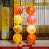 Wooden Chinese New Year Lantern Column