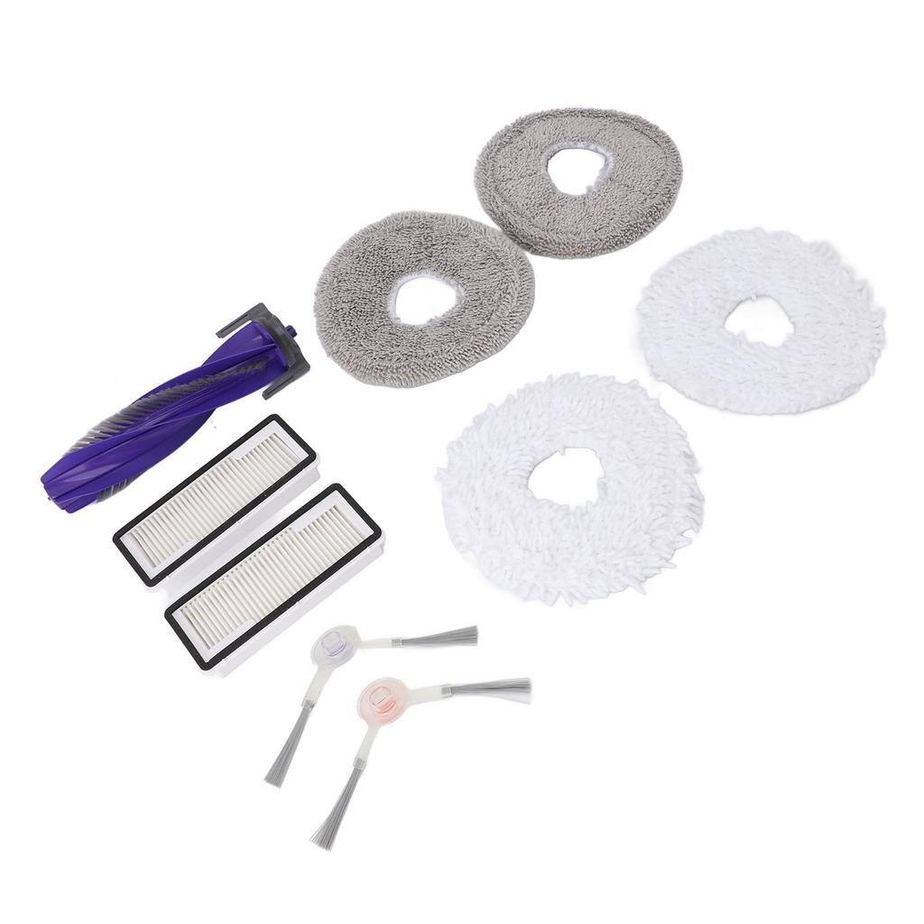 Robot Vacuum Cleaner Replacement Kit 1 Main Brush 2 Side Brush 2 Filter 4 Mop Pad Replacement
