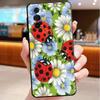 Phone Case For Motorola Edge 50 40 Pro 60 50 40 30 Ultra Neo Fusion Moto G85 G72 G53 G54 G84 G13 G32 Insect Seven-star Ladybug