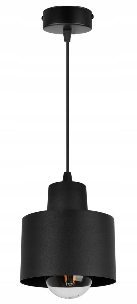 MODERN CEILING HANGING LAMP BLACK LED LAMP