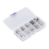 100Pcs Female Plug Micro USB Connector with Storage Box Micro USB Sockets  Charging Solution