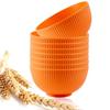 8Pcs/Set Wheat Straw Bowls Round Household Rice Salad Bowls Eco-Friendly Unbreakable Kids Wheat Straw Bowls Set Small Bowl