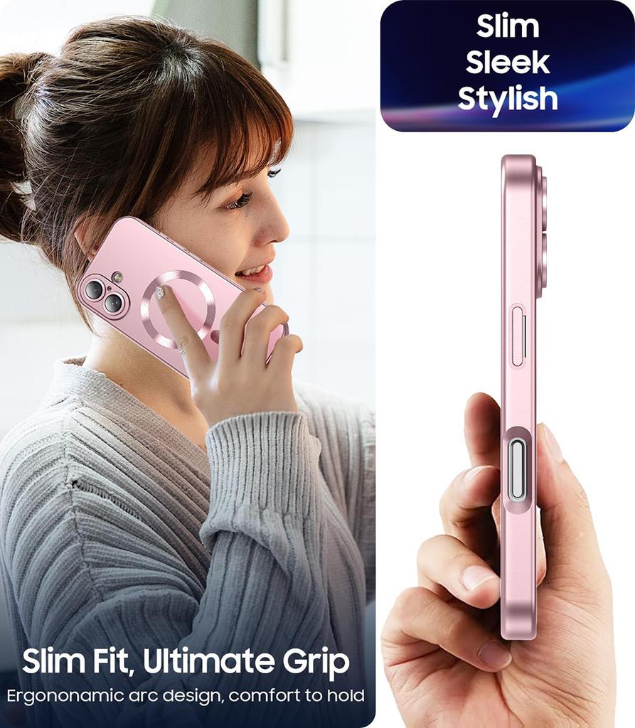 Für Magsafe Magnetic Wireless Charge Telefonhüllen für iPhone 16 15 14 13 12 11 Pro Max Plus Hülle Kamera Rückseite Zubehör