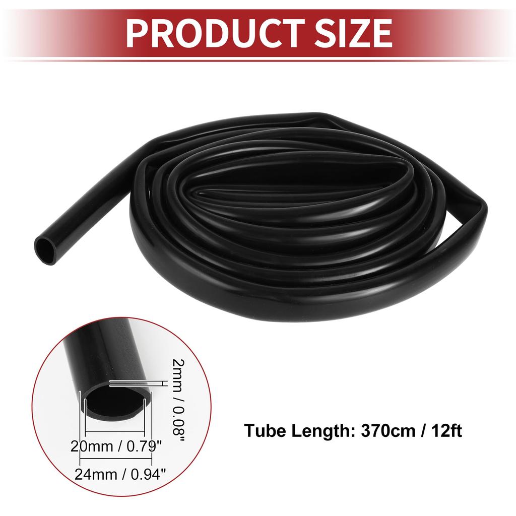 ACROPIX 130PSI Max Pressure Silicone Vacuum Tube Hose Automotive Vacuum Line High Temperature 12FT