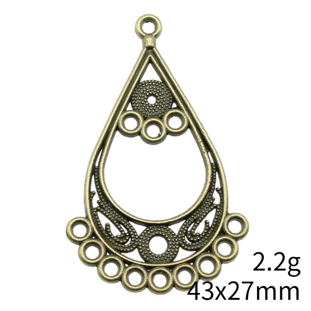 2025 Trend Accesories Water Drop Earring Connector Accessories Parts Ornaments For Home Accessories Parts