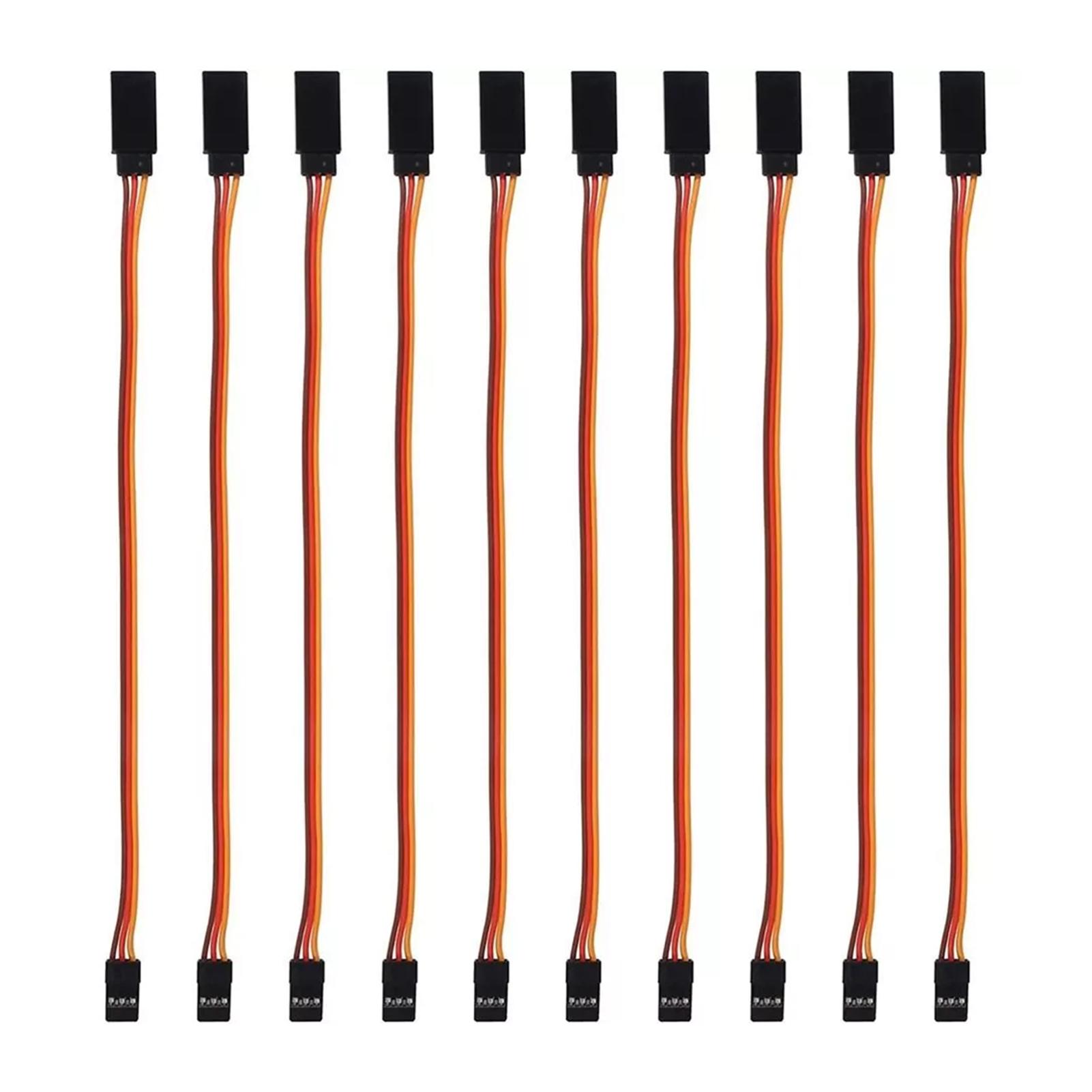 

10pack/lot 500mm Model Airplane Extension Cable For RC Car Plane And Helicopter