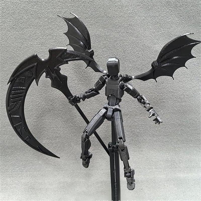 Desktop Decoration 3D Printed Robot Action Figure Shapeshift Robot Multi-Jointed Movable Robot Action Figures