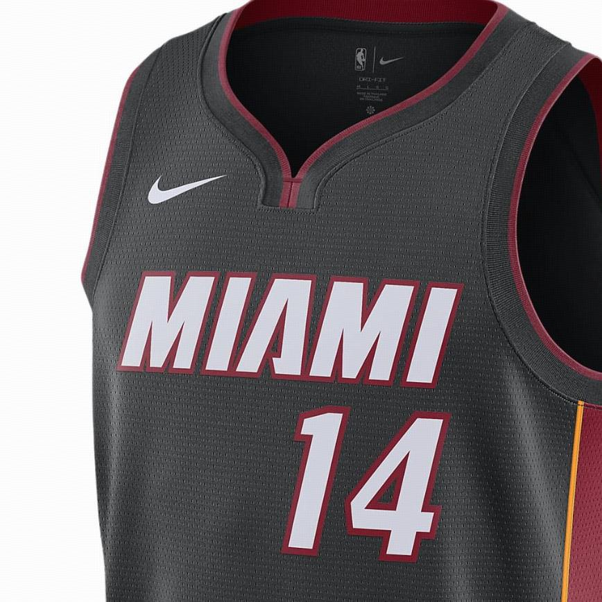 Nike NBA Team Logo Printed Jersey Tank Unisex Sportswear Black DN2011-011