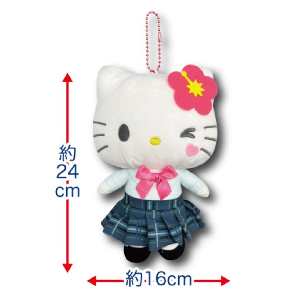Hatayama Shoji Sanrio Gal Series Big Pouch Gal 2 Hello Kitty H24 x W16cm 33203060 Approx.