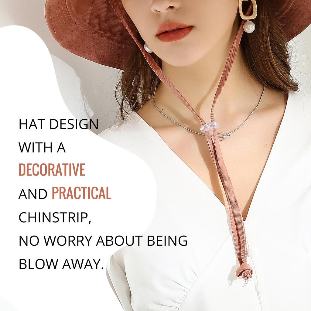 SOMALER Damskie bawełniane szerokie rondo kapelusze przeciwsłoneczne typu Bucket szerokie rondo składany letni kapelusz plażowy ochrona przed słońcem UV kapelusz damski nowość