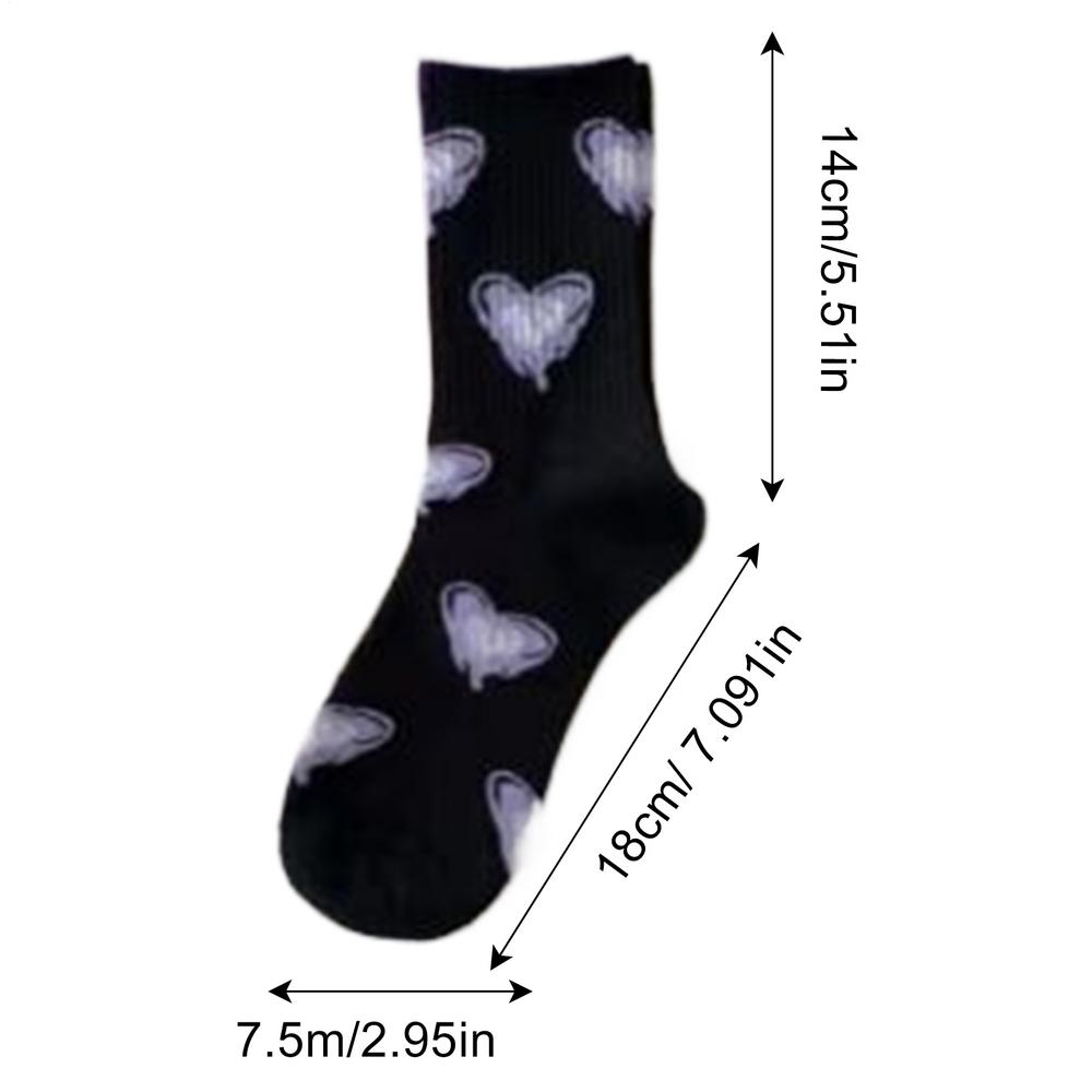 

Casual Socks For Women Athletic Socks Mid Crew Aesthetic Fashion Accessories For Workout Gym Streetwear Daily Wear Sports