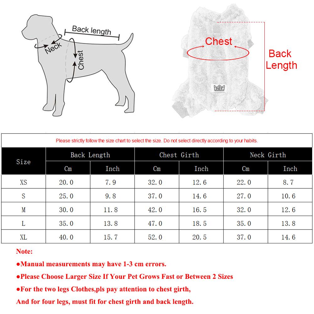 Warm Dog Clothes Soft Pet Jumpsuits For Small Medium Dogs Cats With D-ring Love Print Puppy Costume Teddy Chihuahua Pug Coat