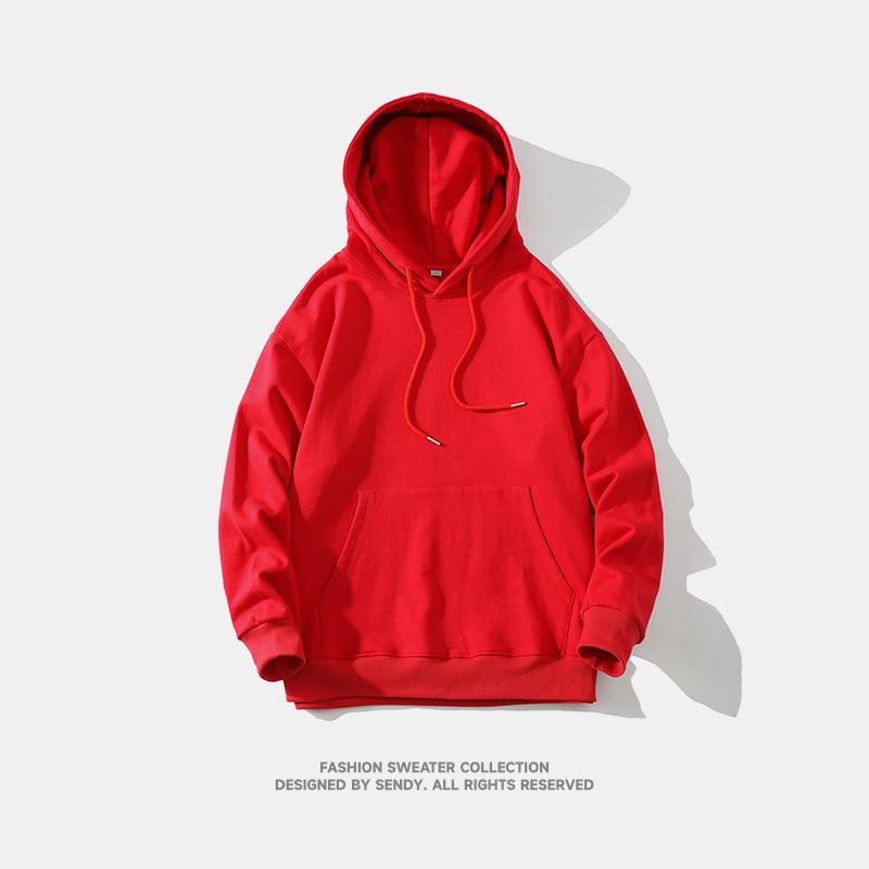 

Однотонная модная толстовка с капюшоном для мужчин, весна-осень, новый свободный топ для подростков, нижняя рубашка 4XL