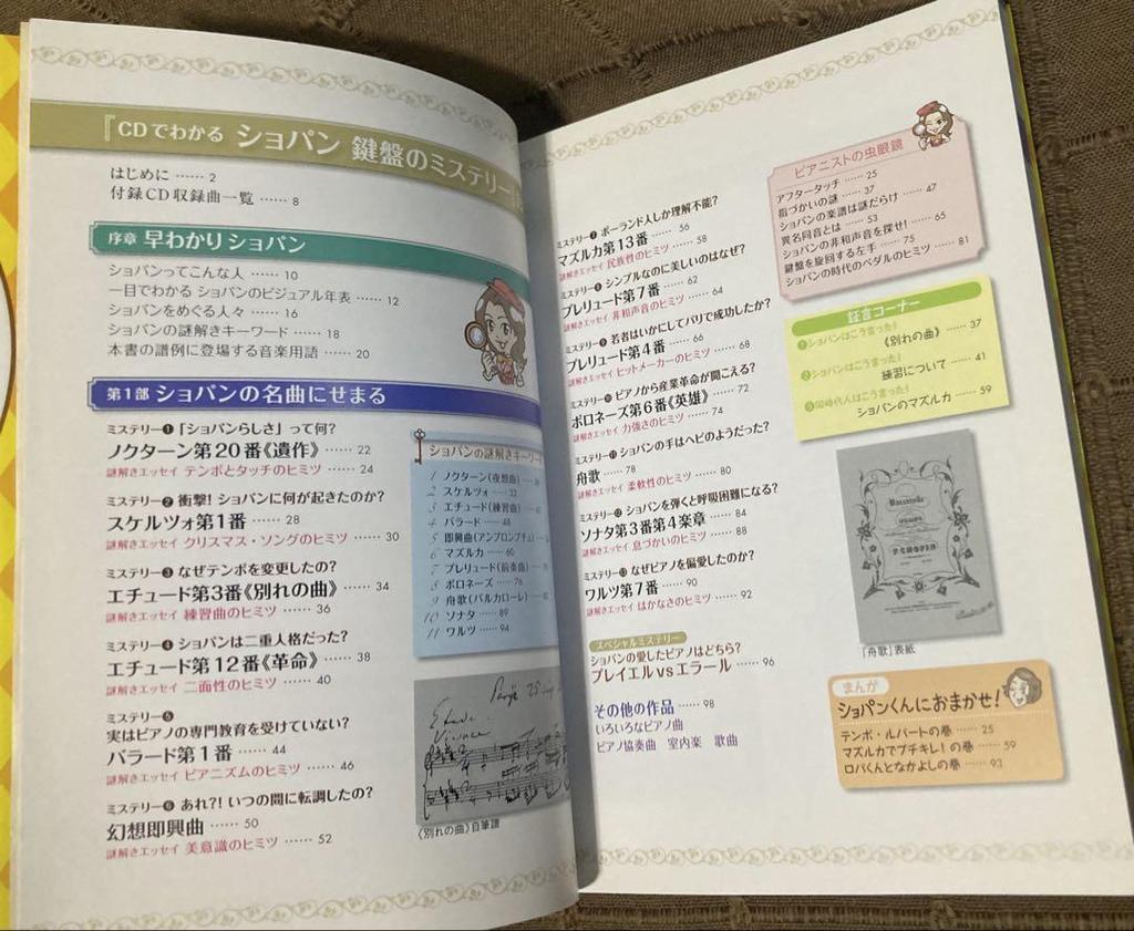 [USED] Chopin's Mysteries of the Keyboard, Edited by Ikuyo Nakamichi, with CD of Performances by the Editor and the Author + 10 CDs of Masterpieces