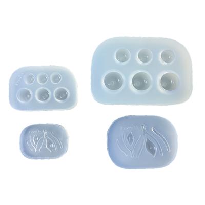 Molde de artesanato de acessório prático Conjunto de molde de silicone conveniente para fazer vários artesanatos e projetos de joias artesanais