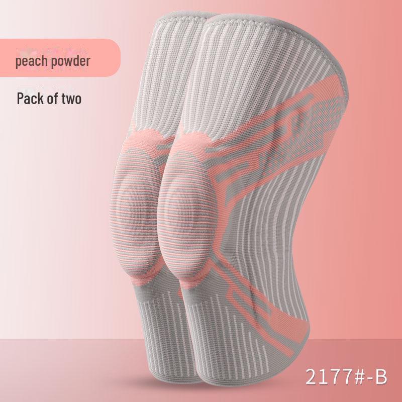 Genunchiere de silicon pentru bărbați - Protecție sportivă pentru alergare, fitness, baschet, sărituri; Compresie caldă cu suport patelar.