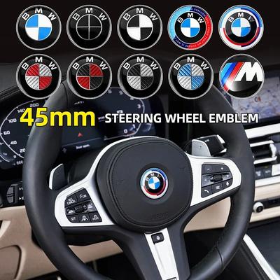 45mm 50th Anniversary Edition Odznak na volant auta Znak Samolepka pro BMW E36 E39 E87 E60 E46 E53 E90 F10 F20 F25 F30 X3 X5