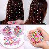 Hair Braiding Mini Clip Ring Beads 30-piece Set