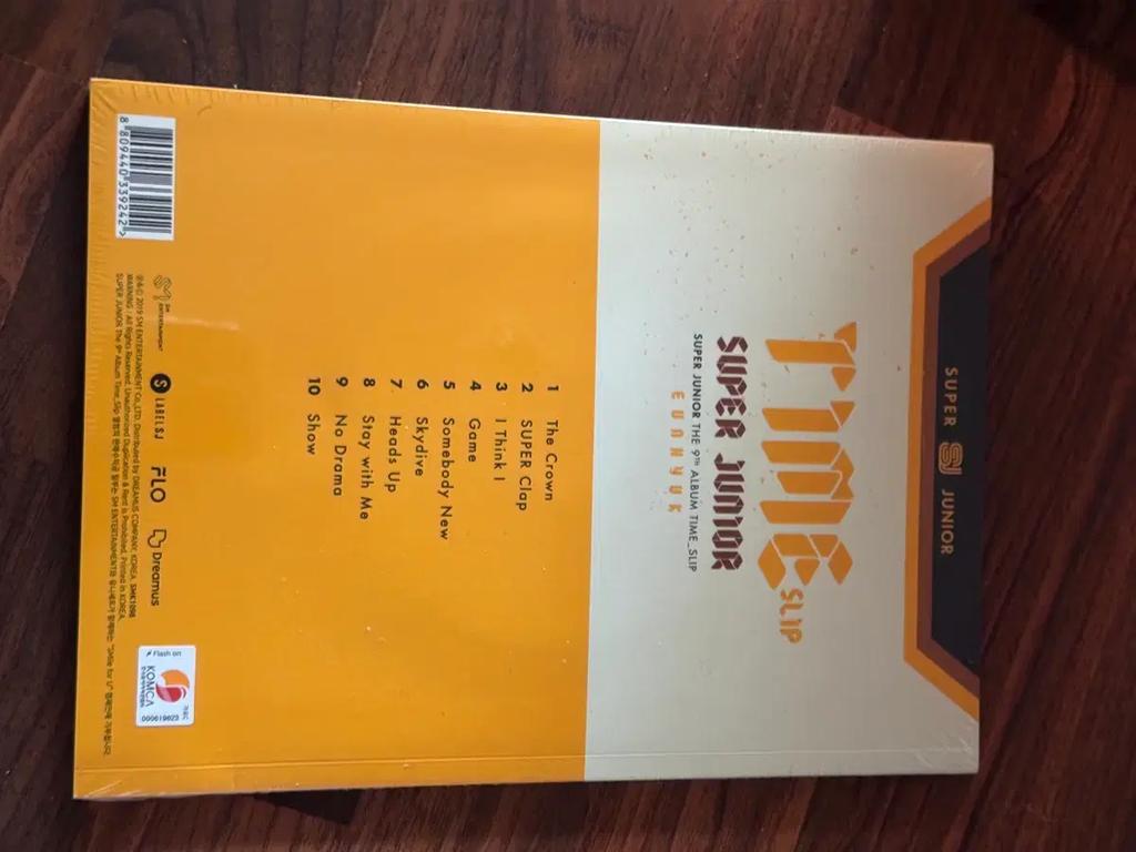 SUPER JÚNIOR () 9º Álbum - Time Slip Eunhyuk