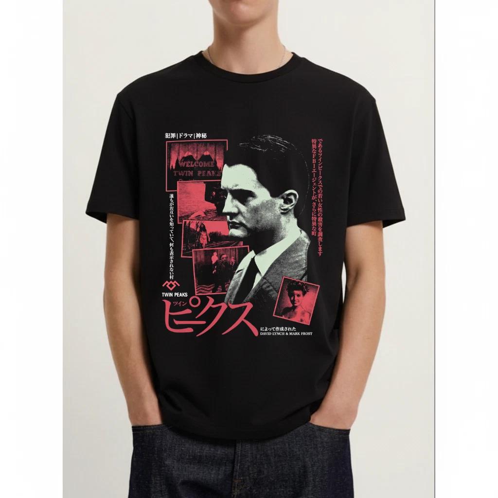 90s Twin Peaks “Rucking Fotten” Black T-Shirt S