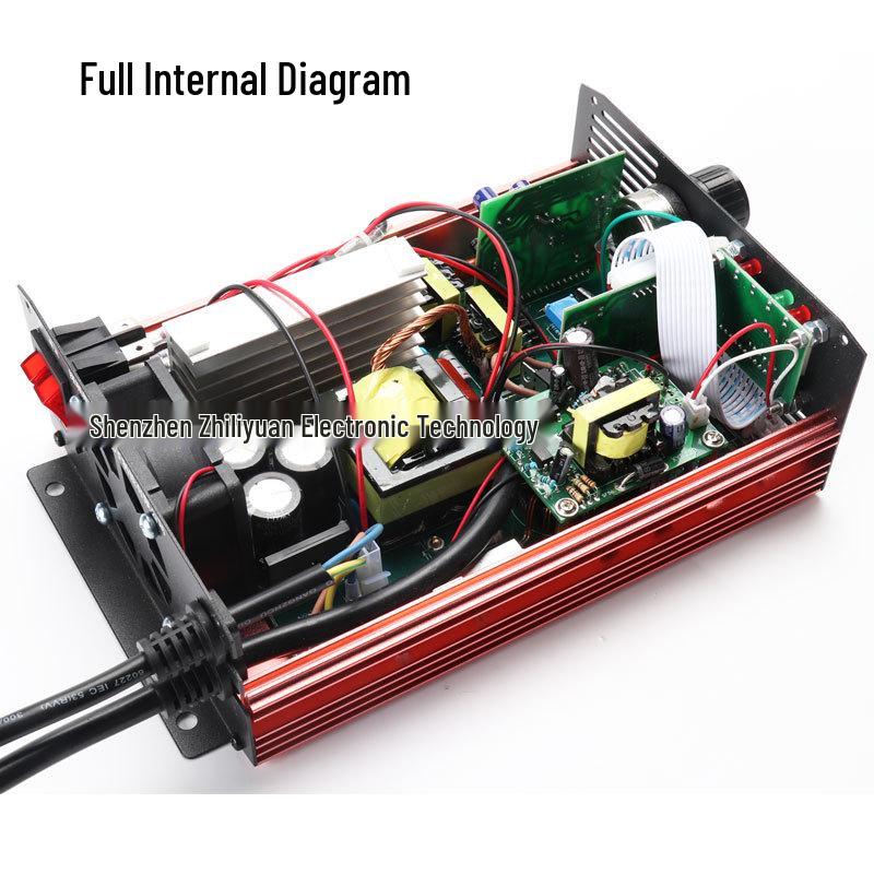 MaiLiCheng Adjustable 5A/6A/9A Lithium Battery Charger, 84V/96V, with Digital Display for Fast Charging
