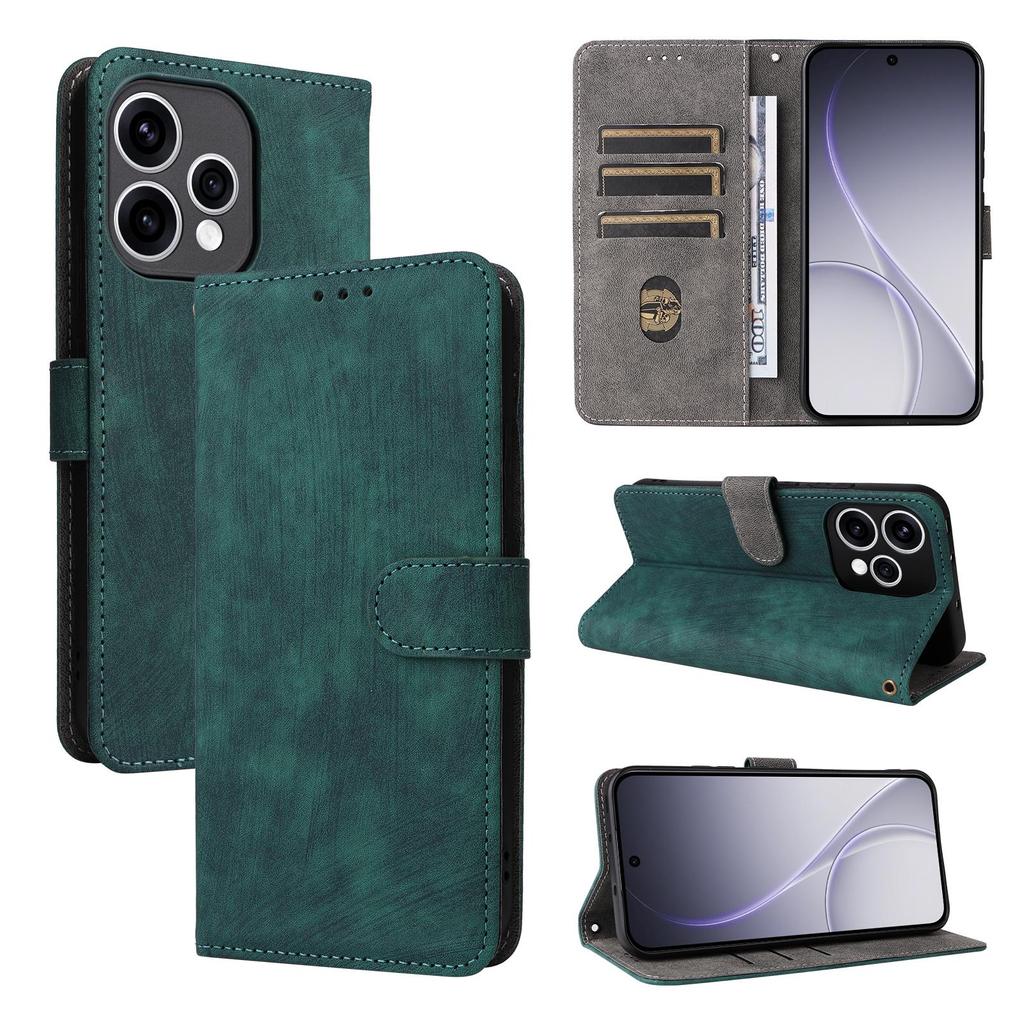 Flip Cases compatible for OPPO Reno 15 5G PU Leather Phone Case Full-Body Protection with [RFID Blocking]