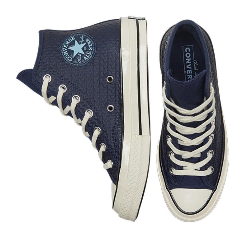 Converse Chuck Taylor All Star 70 High Comfortable & Versatile Trend High Top Espadrilles Women's Dark Blue