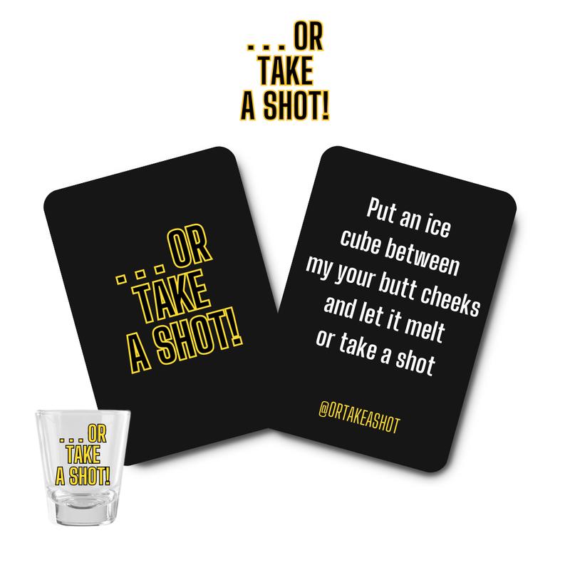 Or Take A Shot Drinking Game - Perfect for Parties and Celebrations