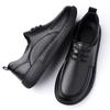 Fashion Business Flat Brown Oxford Lace Up Mens Leather Shoes Fashion Driving Shoes Man Loafers Comfortable Men's Casual Shoes Moccasins