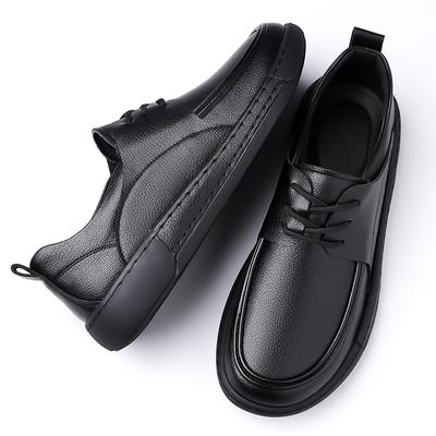 Biznesowe Płaskie Brązowe Oxfordy Sznurowane Męskie Skórzane Buty Modne Buty do Jazdy Mężczyzna Mokasyny Wygodne Męskie Buty Codzienne Mokasyny