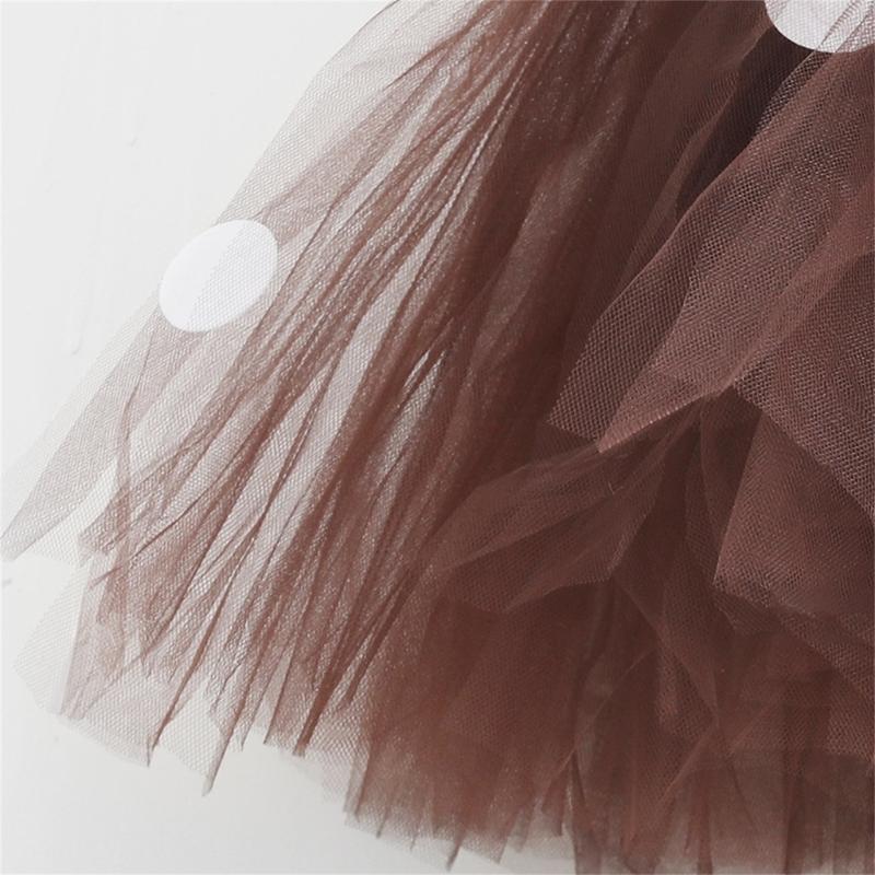 Kids Halloween Dressing up Costume Elk Dressing up Set Elk Ears Headband and Tutu Skirt for Kid Girl Halloween Party