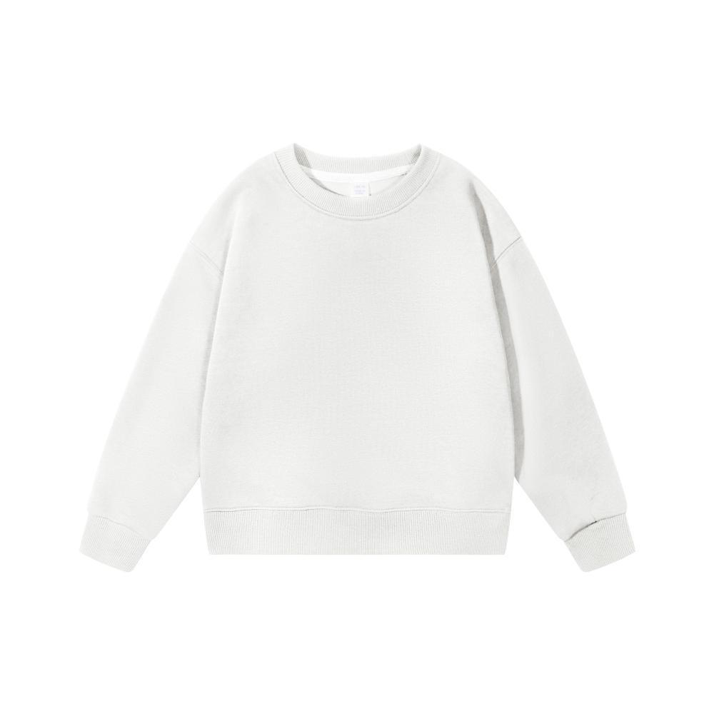 

Children s 320g Printed Drop Shoulder Hoodie - Round Neck, Long Sleeve, Loose Fit, Comfortable Casual Top 140