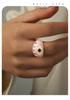 Men's Adjustable Retro Demon Eye Enamel Ring
