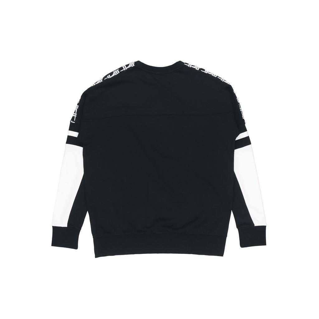 Puma Casual Sports Crew Neck Long Sleeve Sweatshirt Men Tops Black 595872-01