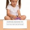 Bun Squeeze Toy Slow Rebound Stress Relief Fidget Soft Silicone Realistic Steamed Bun Decompression Gadget