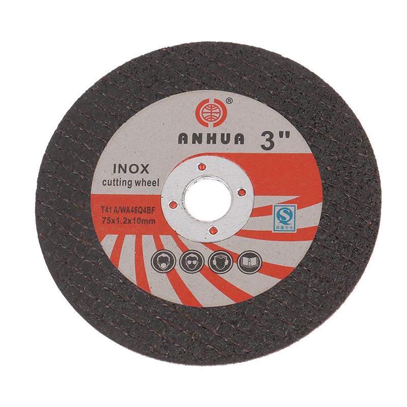 5Pcs Mini Cutting Disc Circular Resin Grinding Wheel Sanding Disc 75Mm