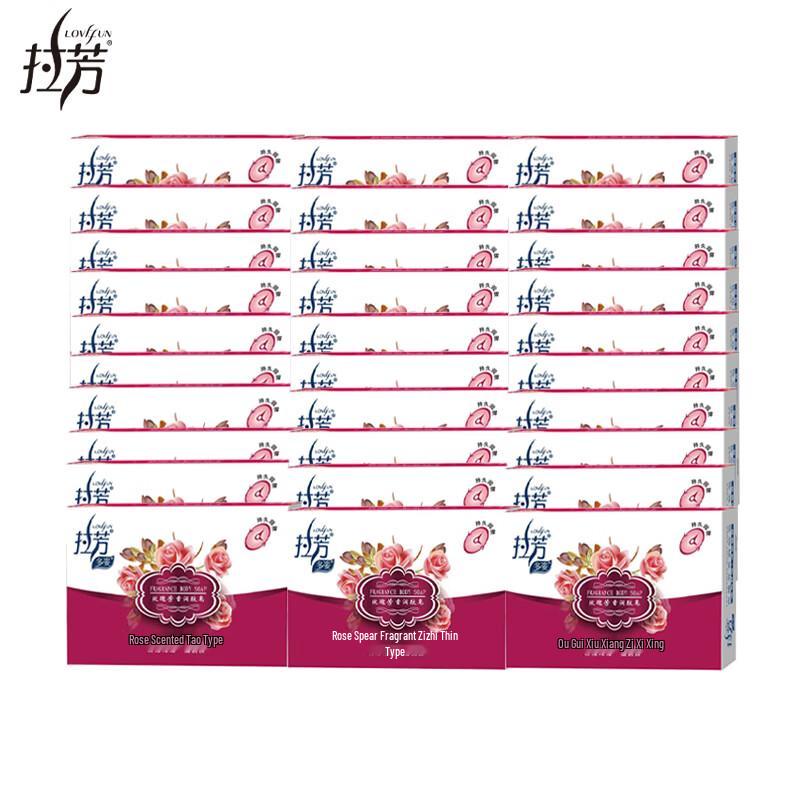 Lafang Rose Moisturizing Soap 30-Bar Pack