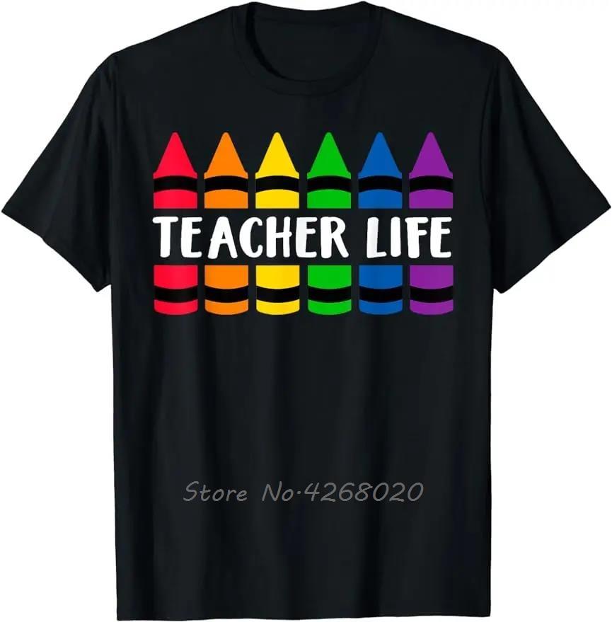 Proud Teacher ASL Sign Language Gestures Oversized Tshirts Printed Unisexs Clothes Cotton Tshirt Anime Fashion Fitness T Shirt S