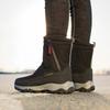 Herren Schneestiefel Outdoor Wasserdicht Plüsch Warm Baumwollstiefel Mode Unisex Paar Plus Samt Warme Baumwollschuhe Große Größe 46