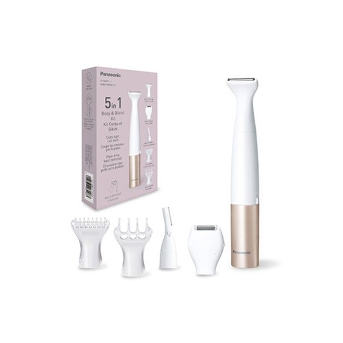 Tondeuse bikini Panasonic ES-WM31-P301 Kit 5 en 1 Blanc Rose