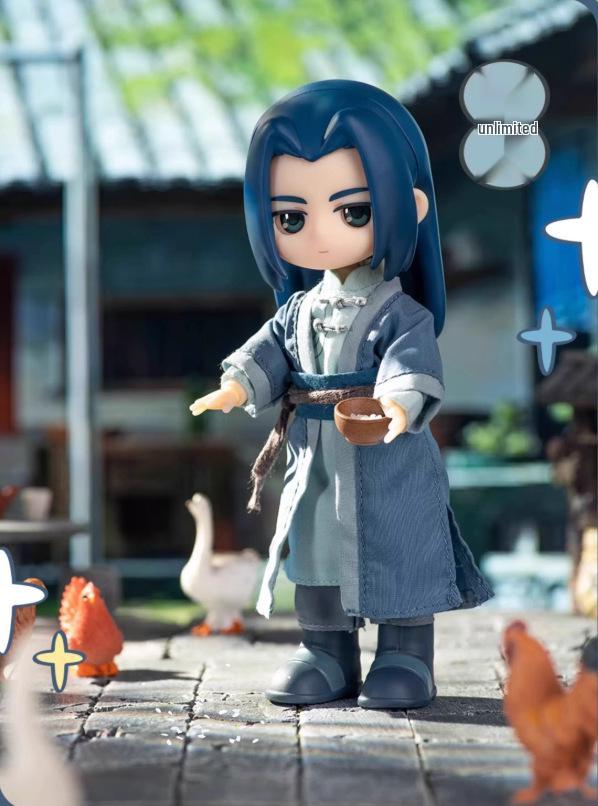 Luo Xiaohei War 2 BJD Movable Joint Trendy Ornament Figure Gift