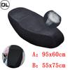 Motorcycle Electric Bike Breathable Seat Cover 3D Mesh Summer Heat Insulation Waterproof Pad Seat Cushion Honeycomb Mesh Cover
