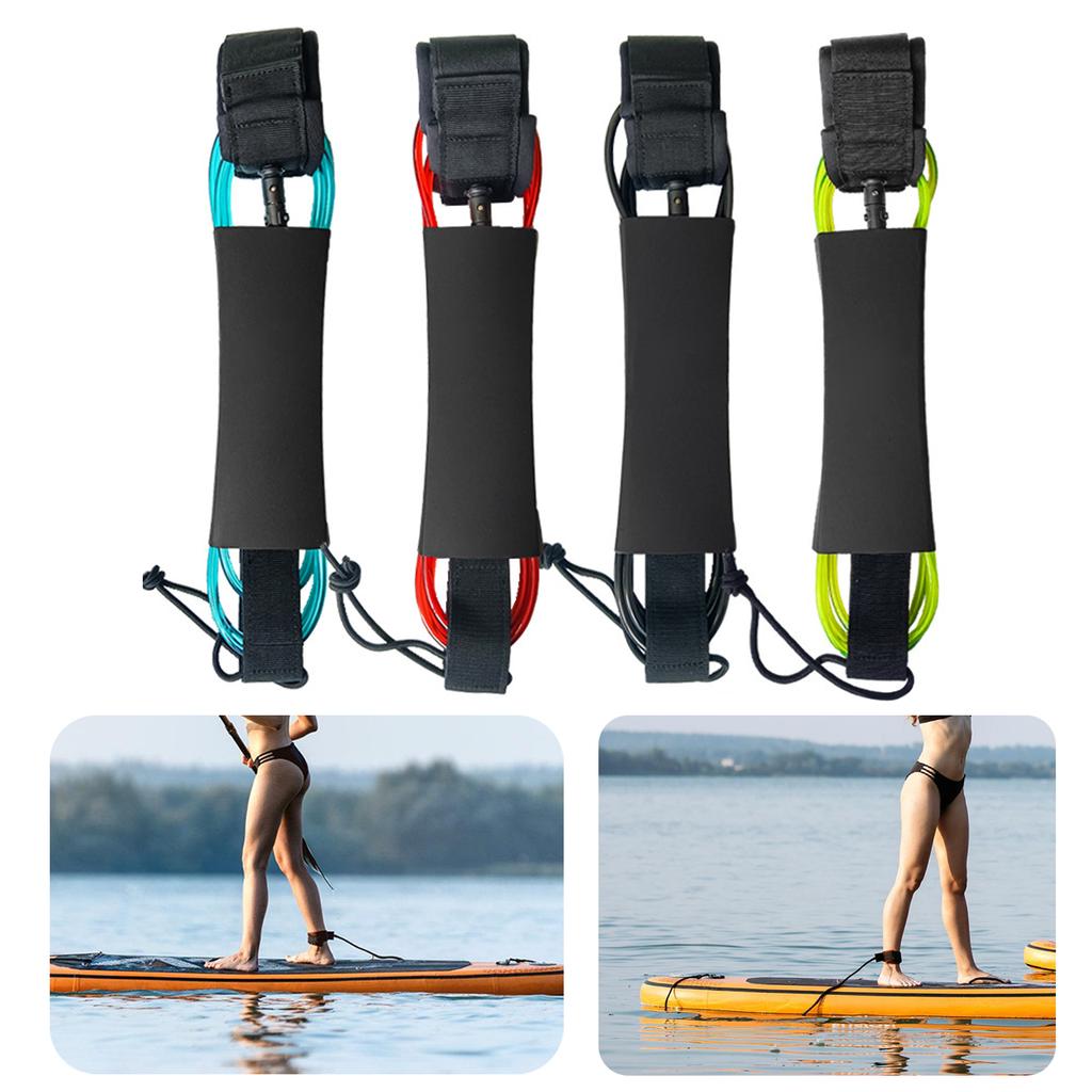 High Strengths Elastics Surfing Leashes Reliability Flexible Surfboard Foot Rope for Secure Surfing Experience