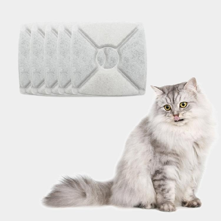 Pack of 10 Replacement Filters Optimizes Your Pet Drinking Routine Cats Fountain