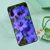 Blue Cornflowers Delphinium For Huawei Nova Y90 Y70 Y60 Y61 Y91 Y72 9 10 SE 12i 12s 11i 5T P60 Pro P20 P30 P40 Lite Case