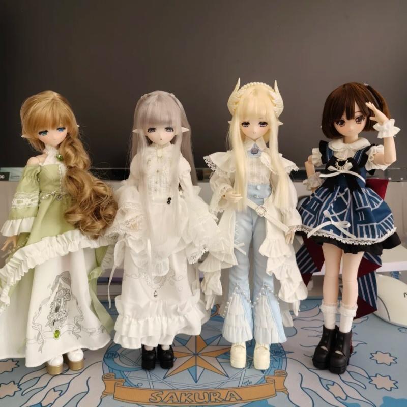 Come4free Mitian 4th Gen Feather Mist Poem Series 1/6 Rooted Hair Bjd Blind Box Articulated Doll Gift For Fans Desk Decor