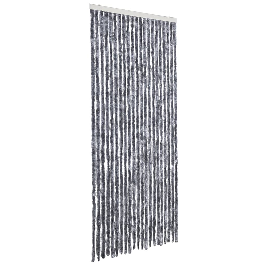 Insect Protection Curtain Silver 90 X 200 Cm Chenille